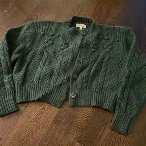 Bohme Green cardigan
